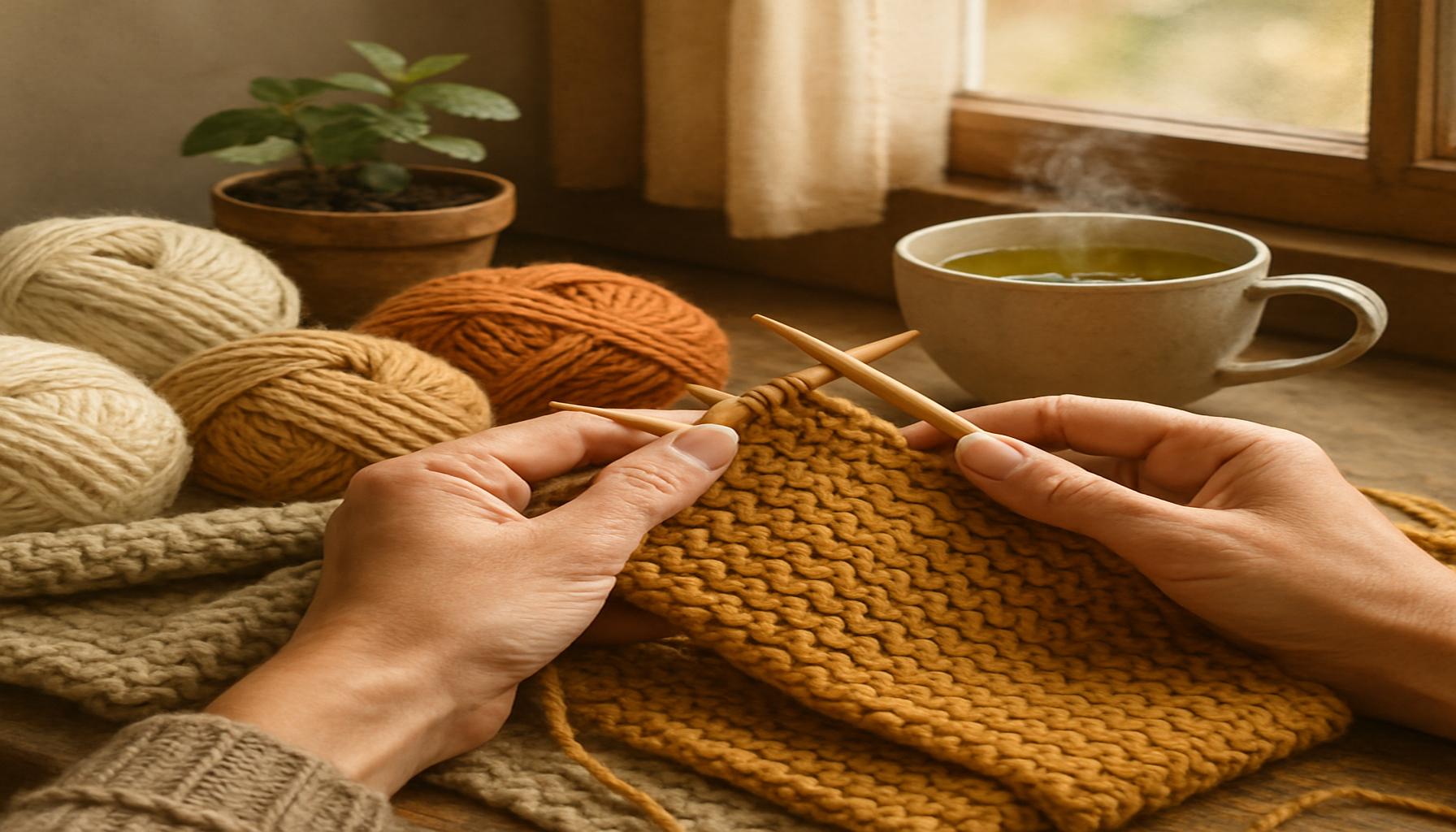 Mindful Knitting: The Meditative Benefits of Creating with Yarn